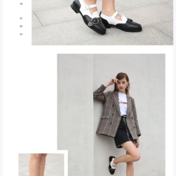 BNWT UGG Leather OZWEAR MILA BROGUE MONK shoes - Picture 9 of 9